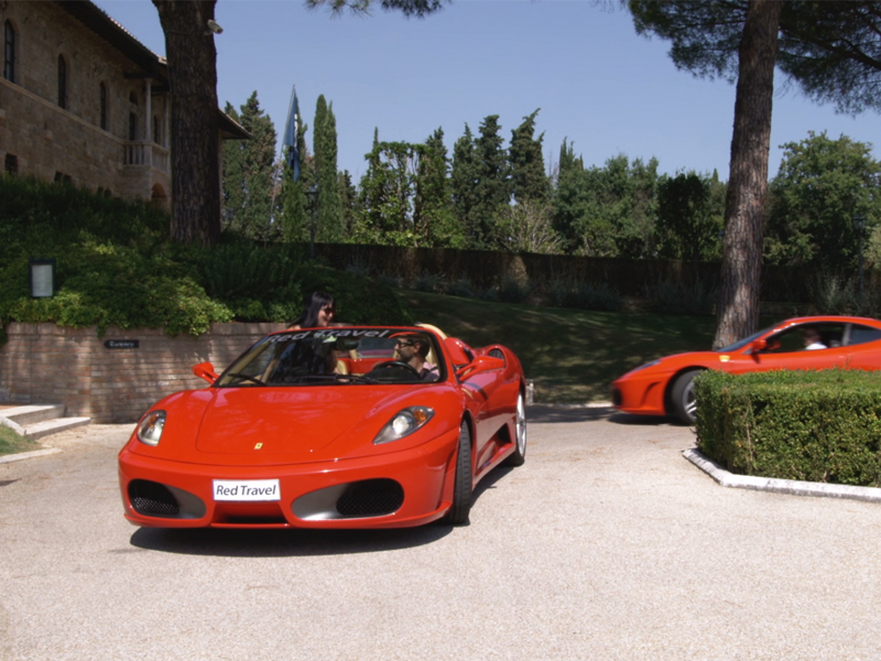 red sports cars